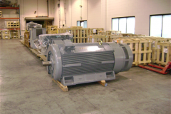 Dykman motors in warehouse